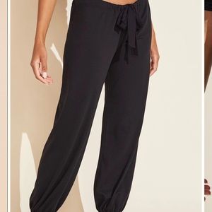 NWT Eberjey Heather Cotton Slouchy Jogger Pants